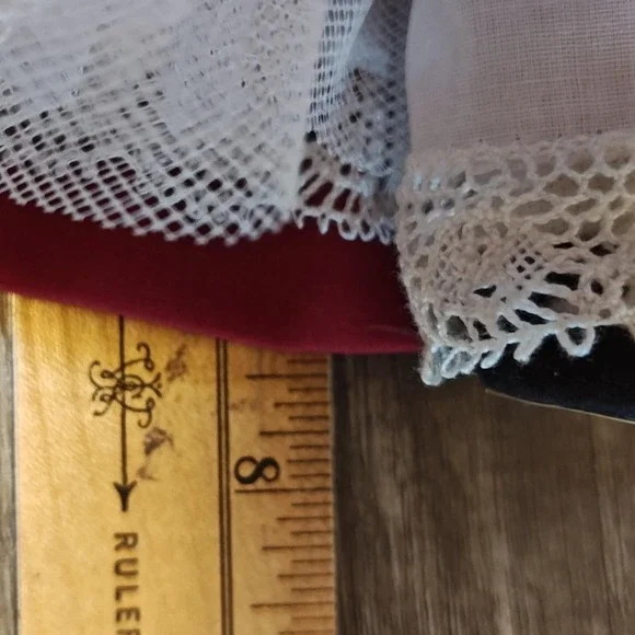 Vintage Madame Alexander-kins Marme Doll Lace Apron USA 8in‎ Collectible Figure - Picture 11 of 12